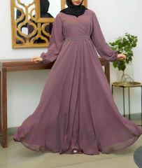 Soft Drape Wrap Abaya